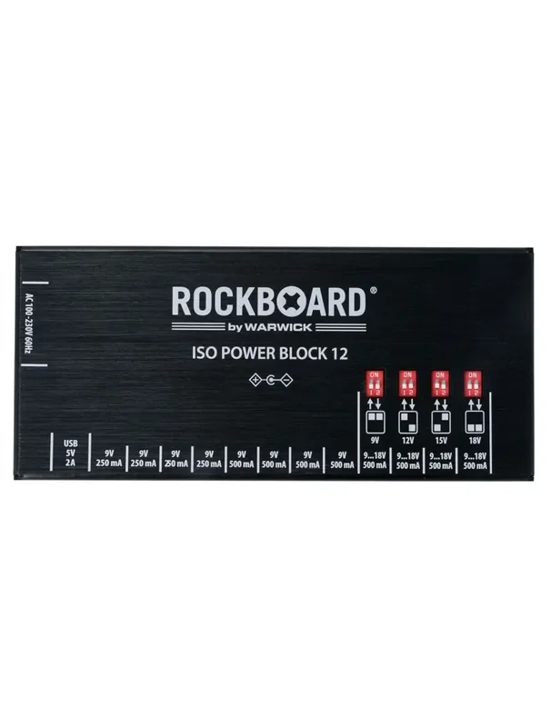 RockBoard ISO Power Block V12 IEC Isolated Multi Power Supply