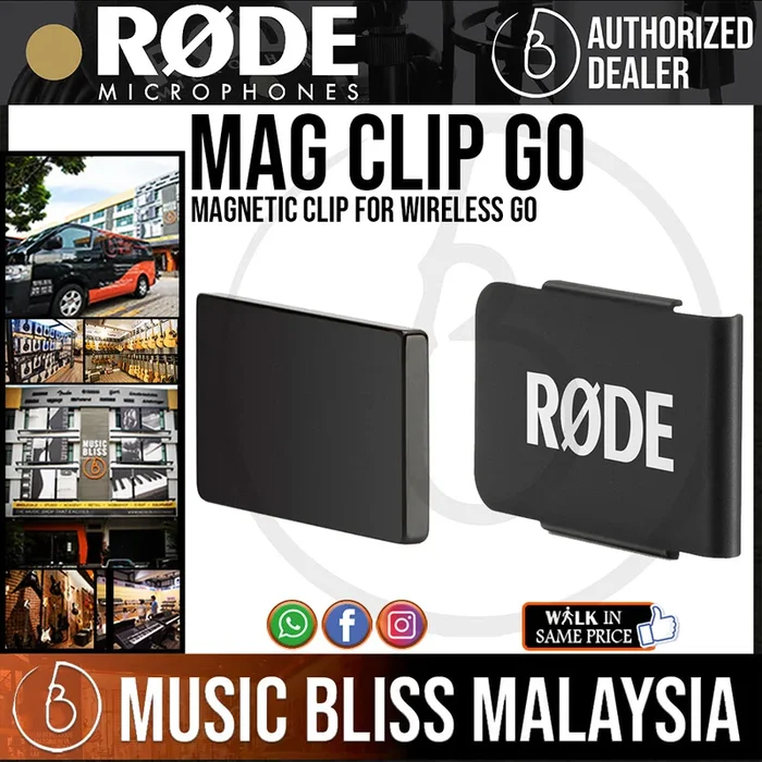 Rode MagClip GO Magnetic Clip for Wireless GO (MagClipGO)