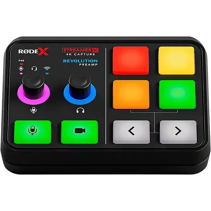 RODE Streamer X Audio Interface and Video Capture Card Guitar Center