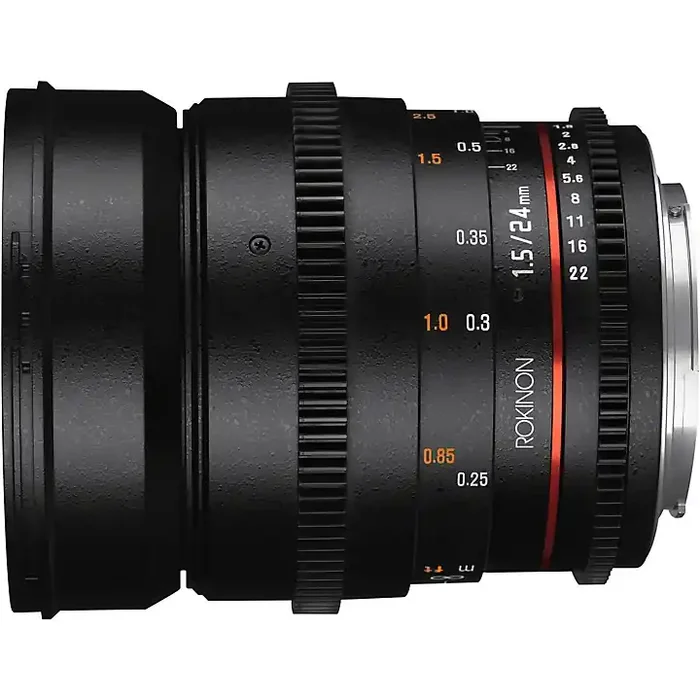 Rokinon Cine DS 24mm T1.5 Wide Angle Cine Lens for Micro Four Thirds Guitar Center