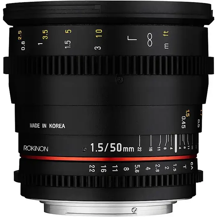 Rokinon Cine DS 50mm T1.5 Cine Lens for Micro Four Thirds Guitar Center