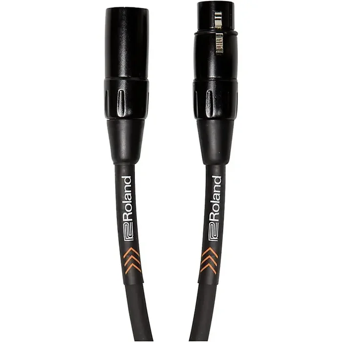 Roland Black Series XLR Microphone Cable 15 ft. Black Guitar Center