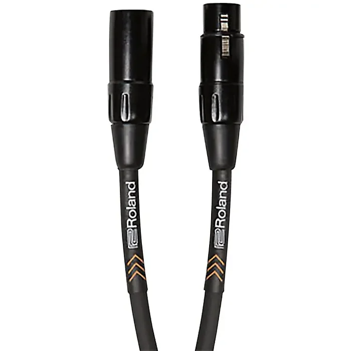 Roland Black Series XLR Microphone Cable 20 ft. Black Guitar Center