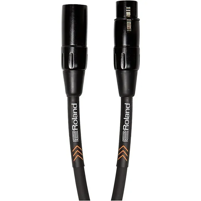 Roland Black Series XLR Microphone Cable 25 ft. Black Guitar Center