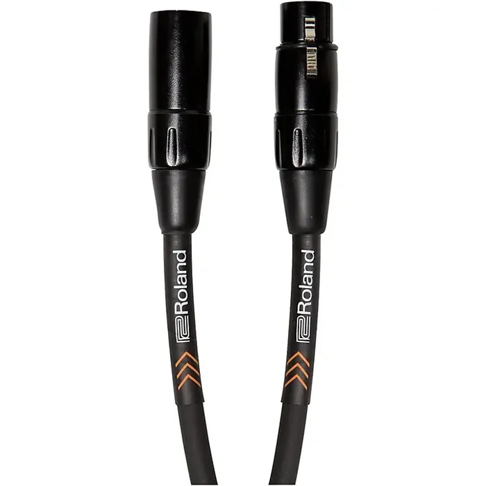 Roland Black Series XLR Microphone Cable 3 ft. Black Guitar Center