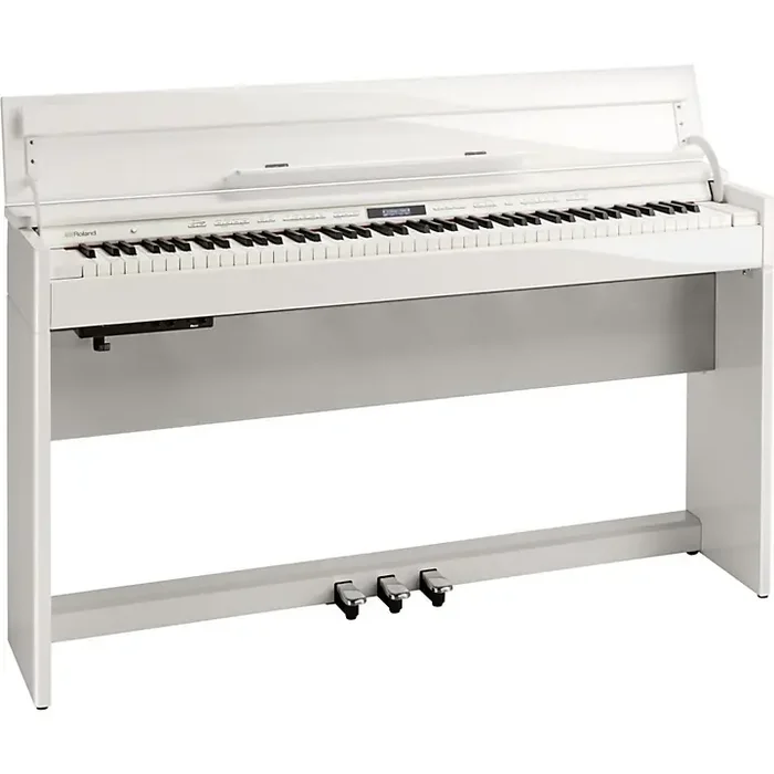 Roland DP603 Digital Home Piano Polished White White Guitar Center