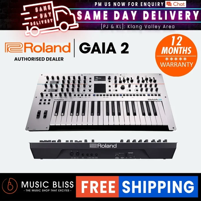 Roland GAIA 2 37-key Virtual Analog Wavetable Synthesizer (GAIA2)