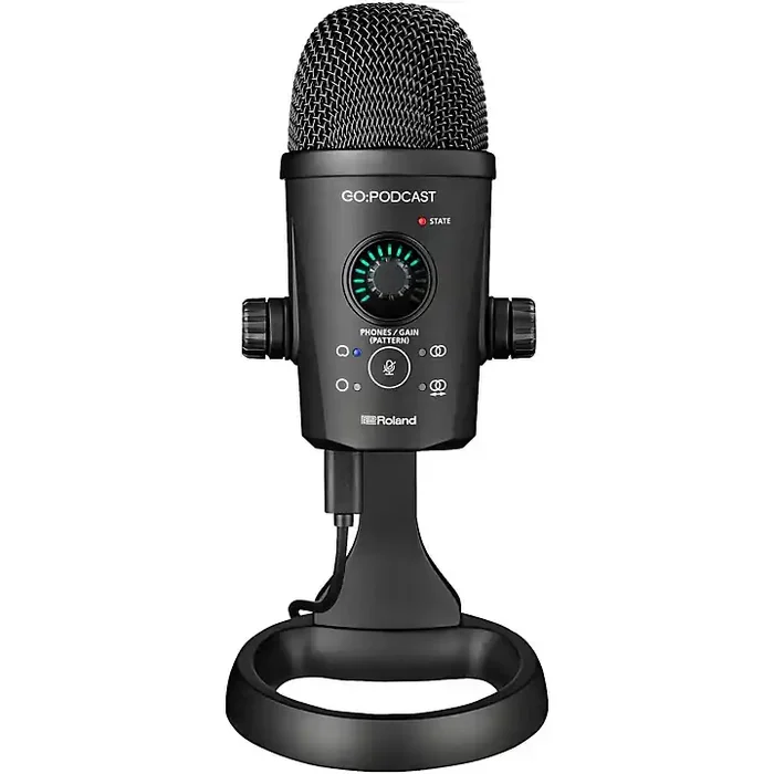 Roland GO PODCAST Livestreaming USB Microphone Guitar Center