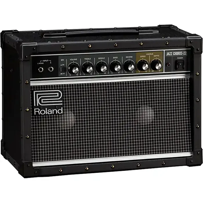 Roland JC-22 Jazz Chorus 30W 2×6.5 Guitar Combo Amplifier Black Guitar Center