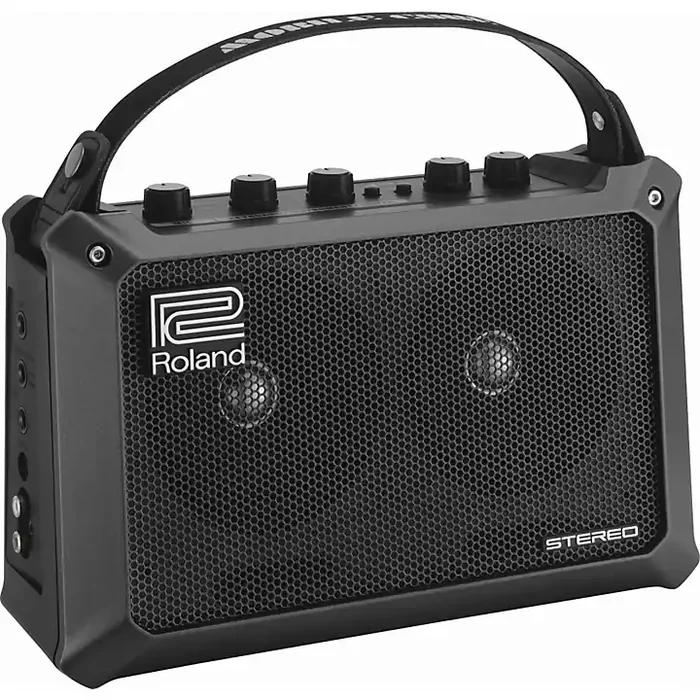 Roland Mobile Cube Battery-Powered Stereo Guitar Combo Amp Black Guitar Center