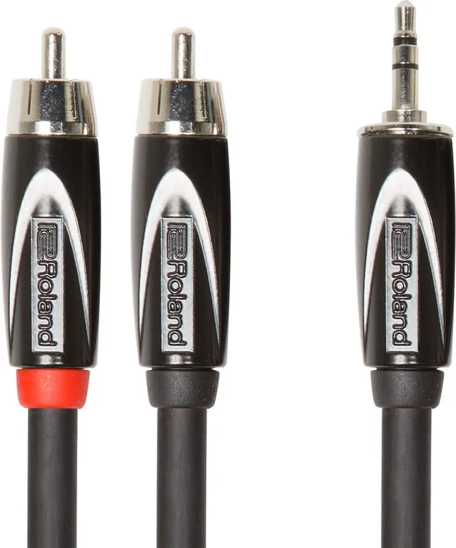 Roland RCC-10-352R 1/8″ TRS to RCA Cable – 10 ft