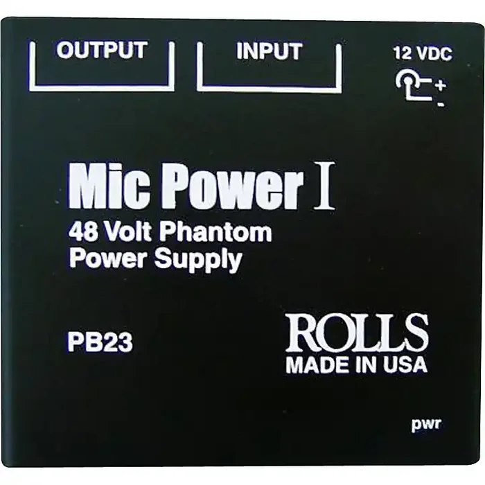 Rolls PB23 Phantom Power Adapter Guitar Center