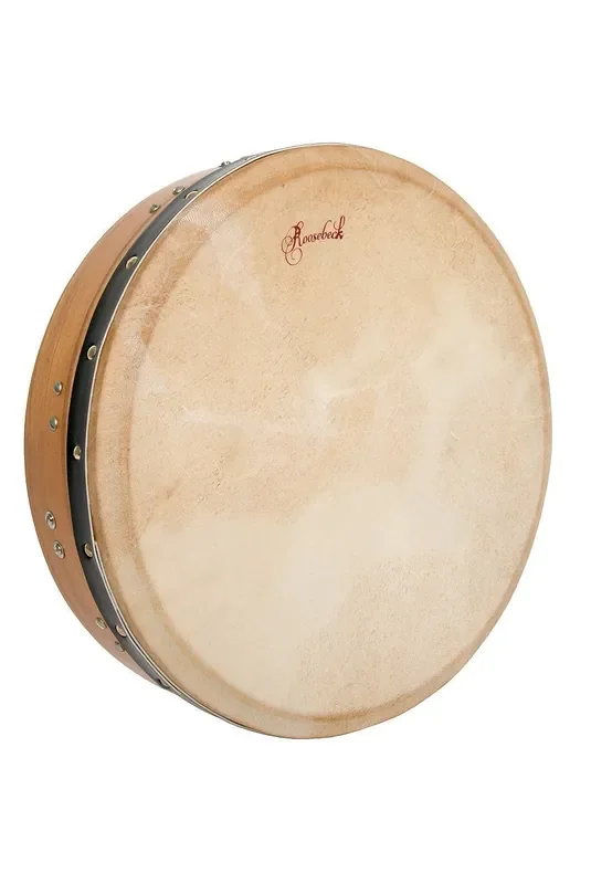Roosebeck Bodhran, 14″ x 3.5″, Tune, Mulberry, T-Bar