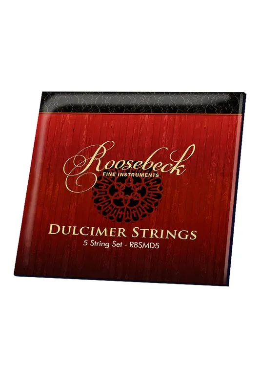 Roosebeck Mountain Dulcimer 5-String Set, Ball Ends