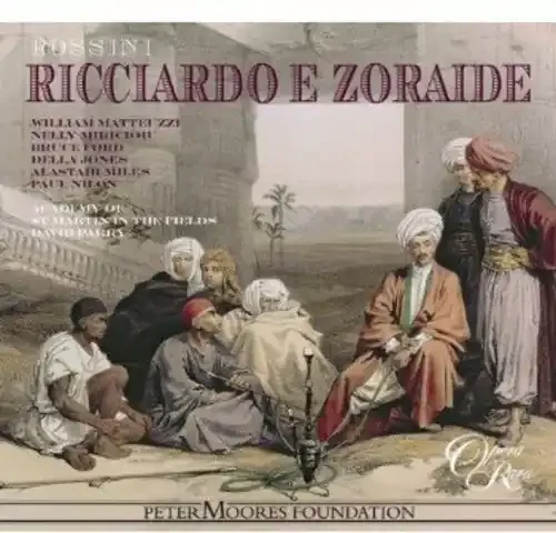 Rossini / Parry, David Ricciardo E Zoraide – COMPACT DISCS