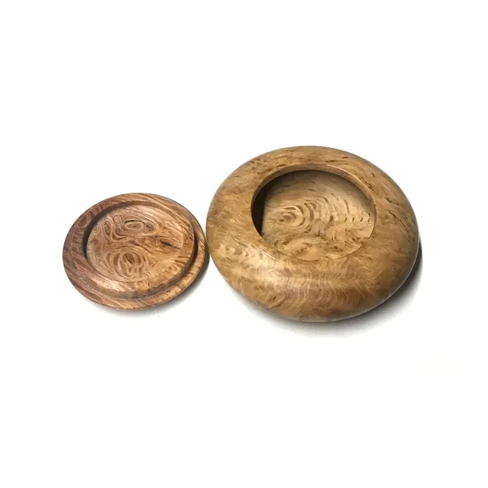 Round Wooden Box for Picks (And Other Small Items)