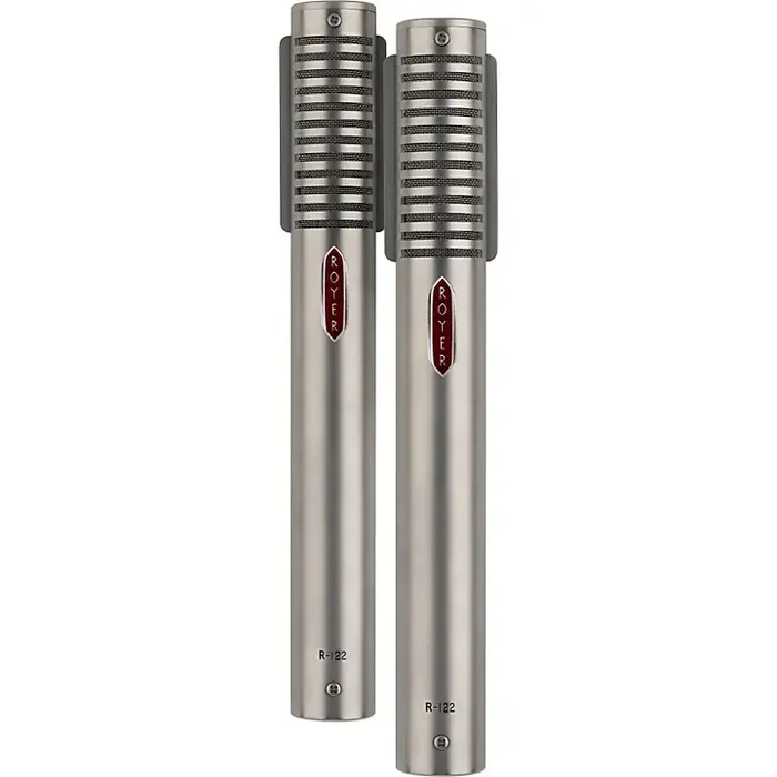Royer R-122 LIVE Matched Ribbon Microphone Pair Nickel Guitar Center
