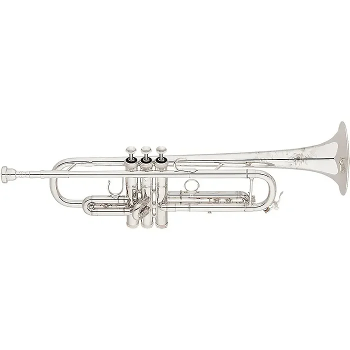 S.E. SHIRES Destino III Doc Severinsen Artist Series Professional Bb Trumpet Silver plated Yellow Brass Bell Guitar Center