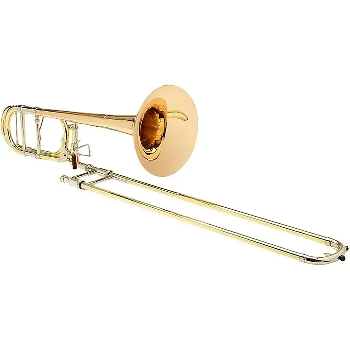 S.E. SHIRES TBQ30R Q-Series Professional F-Attachment Trombone Lacquer, Yellow Brass Bell Lacquer Gold Brass Bell Guitar Center