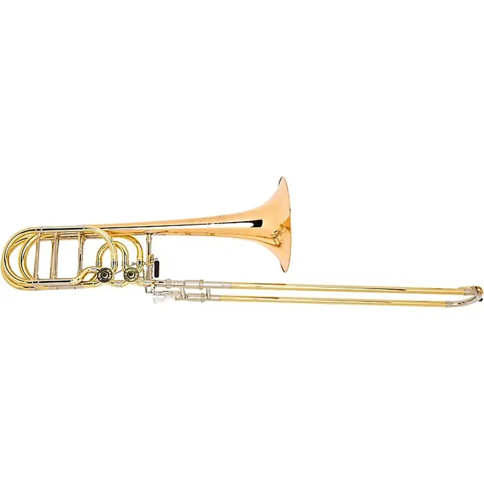 S.E. SHIRES TBQ36R Q-Series Professional Bass Trombone Lacquer Gold Brass Bell Guitar Center