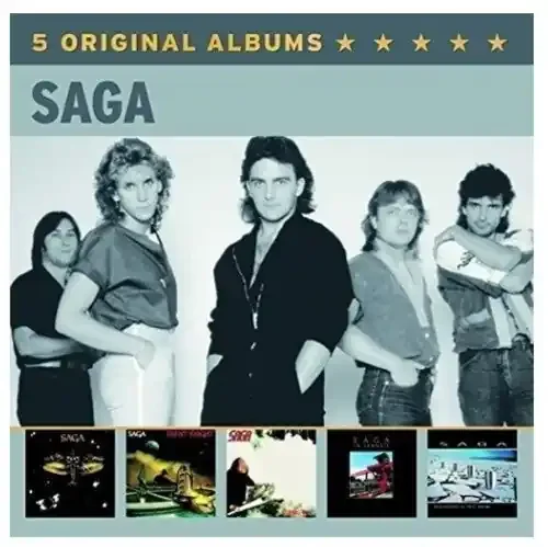 Saga SAGA – 5 Original Albums (Volume 2) – COMPACT DISCS