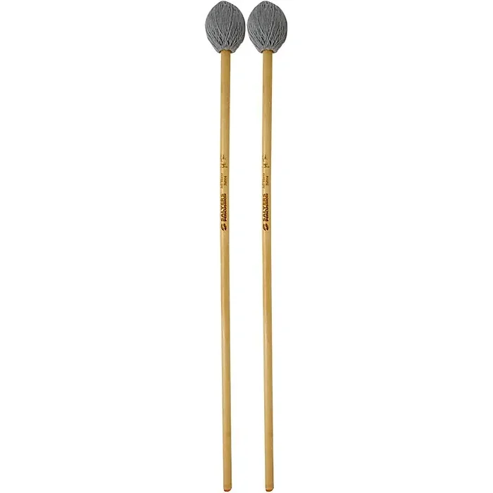 Salyers Percussion Jeff Moore Signature Marimba Mallets Medium Hard Grey Yarn Guitar Center