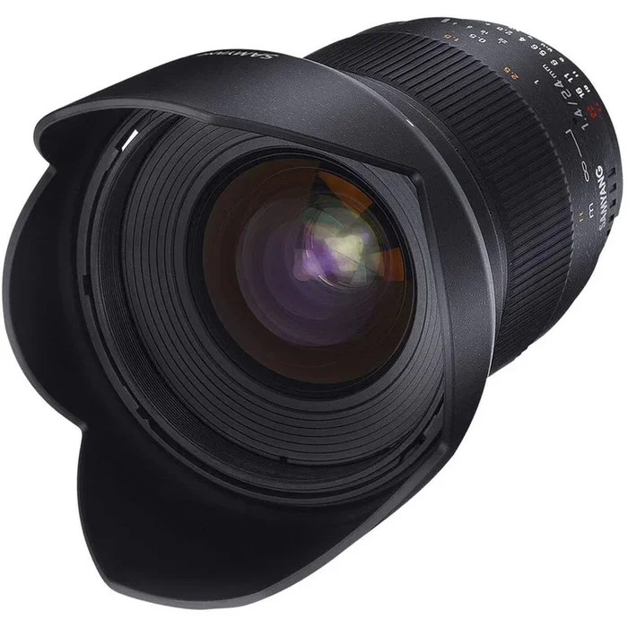 Samyang 24mm F1.4 UMC II Camera Lens For Olympus FT Full Frame (Black)