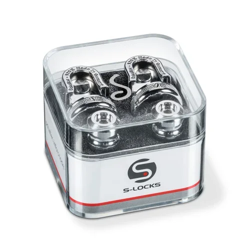 Schaller S-Lock Strap Locks Chrome (10751)