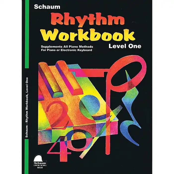SCHAUM Rhythm Workbook (Level 1) Educational Piano Book by Wesley Schaum (Level Late Elem) Guitar Center