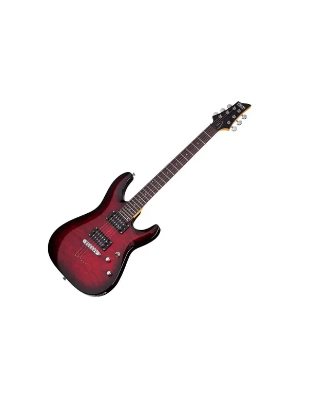 Schecter C-6 Plus Electric Guitar – See-Thru Cherry Burst