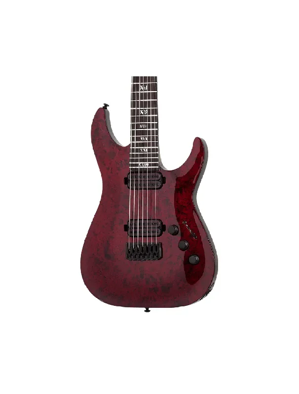 Schecter C-7 Apocalypse 7-String Guitar – Red Reign