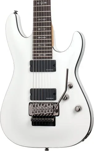 Schecter DEMON-7 FR in Vintage White