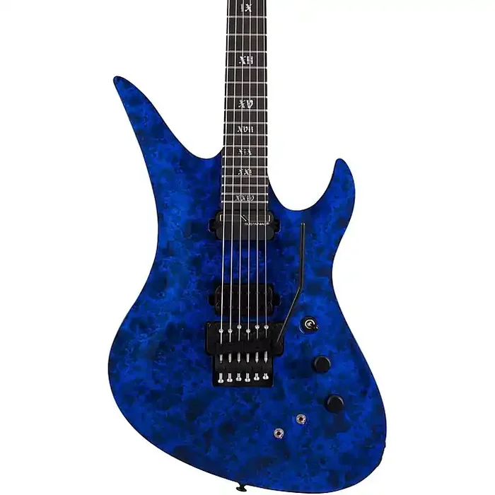 Schecter Guitar Research Avenger FR-S Apocalypse Electric Guitar Blue Reign Guitar Center