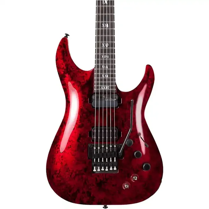 Schecter Guitar Research C-1 FR-S Apocalypse Electric Guitar Red Reign Guitar Center