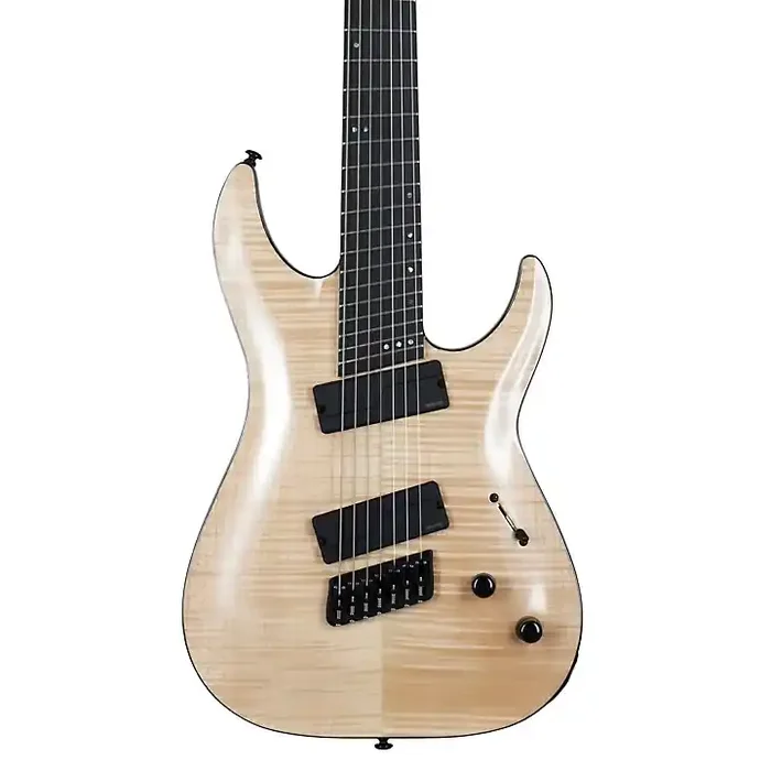 Schecter Guitar Research C-7 MS SLS Elite 7-String Multi-Scale Electric Guitar Gloss Natural Guitar Center