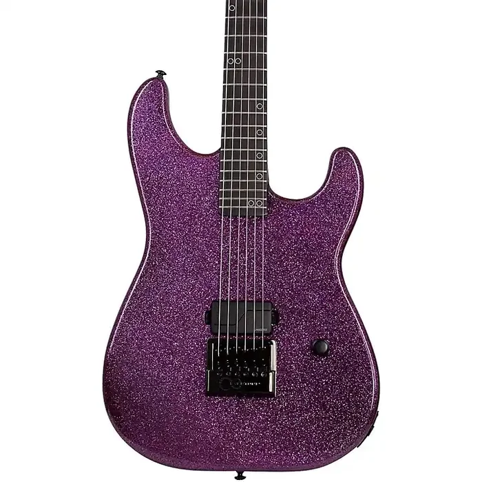 Schecter Guitar Research Danskimo-6 Electric Guitar Purple Sparkle Guitar Center
