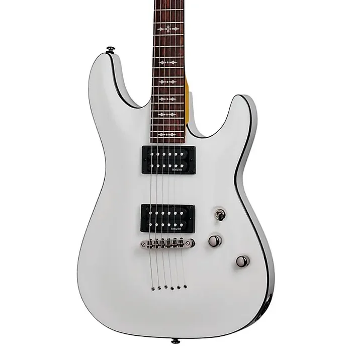 Schecter Guitar Research OMEN-6 Electric Guitar Vintage White Guitar Center
