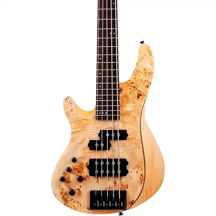 Schecter Guitar Research Reaper-5 Left-Handed 5-String Electric Bass Guitar Natural Satin Guitar Center