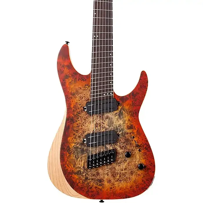 Schecter Guitar Research Reaper-7 MS 7-String Multi-scale Electric Guitar Infernoburst Guitar Center
