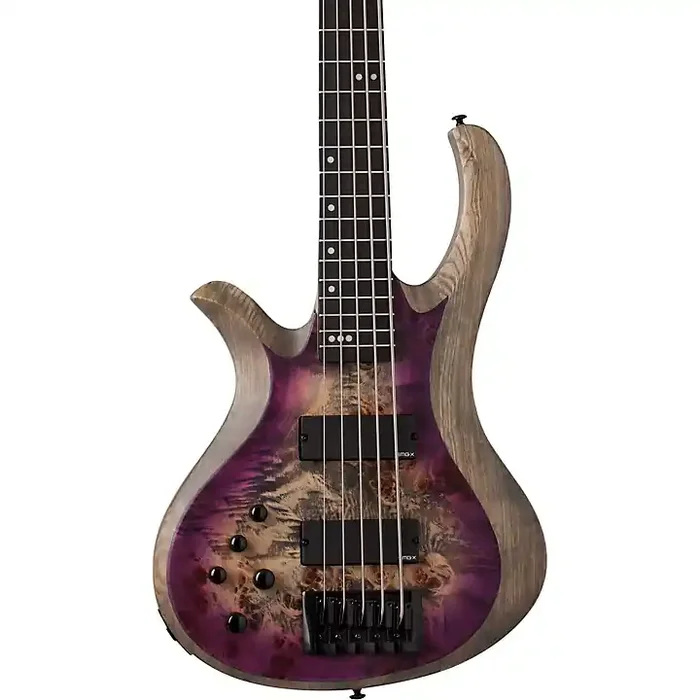 Schecter Guitar Research Riot-5 Left-Handed 5-String Electric Bass Aurora Burst Guitar Center