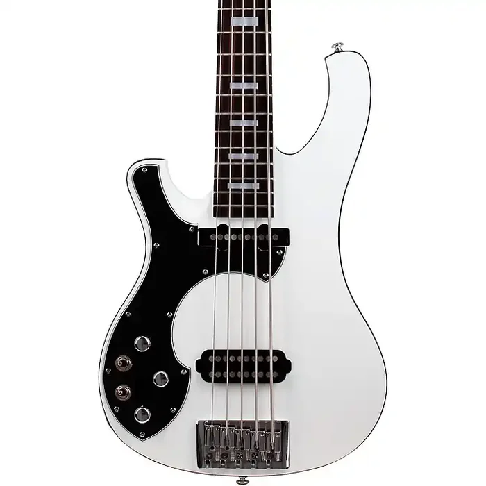 Schecter Guitar Research Stargazer-5 Left-Handed 5-String Electric Bass Guitar Gloss White Guitar Center