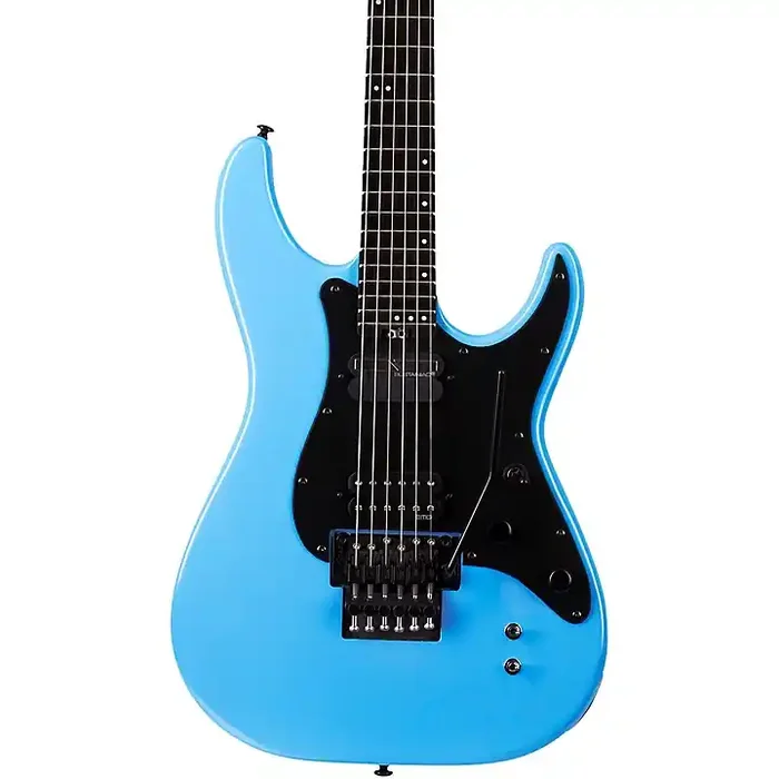 Schecter Guitar Research Sun Valley Super Shredder FR S Electric Guitar Riviera Blue Black Pickguard Guitar Center