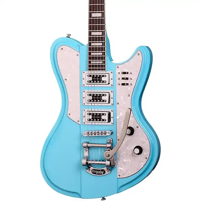 Schecter Guitar Research Ultra III Electric Guitar Vintage Blue Guitar Center