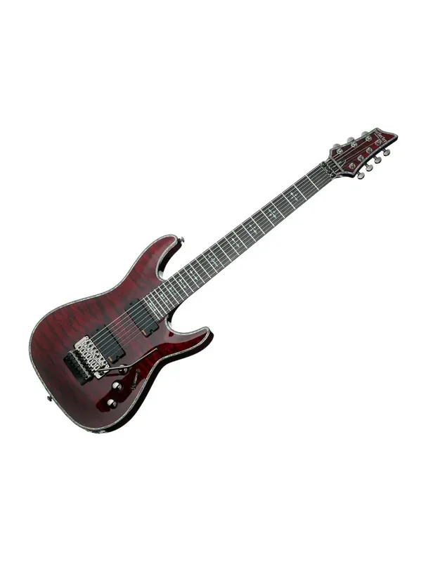 Schecter Hellraiser C-7 FR 7-String Guitar – Black Cherry