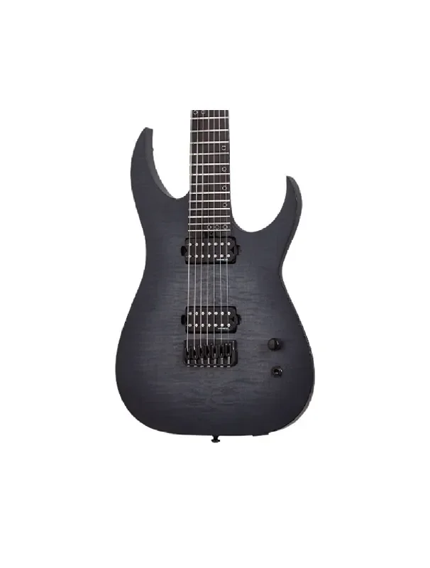 Schecter KM-7 MK-III Legacy – Transparent Black Burst – Open Box