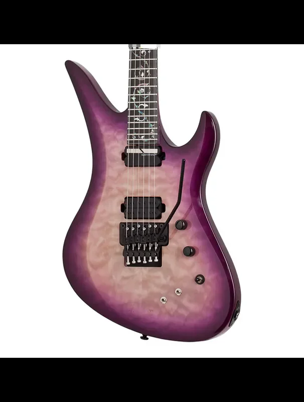 Schecter Nikki Stringfield A-6 FR S Electric Guitar – Maiden Mist
