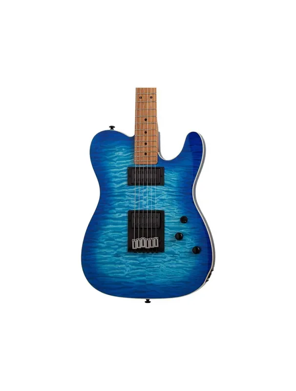Schecter PT Pro Maple Electric Guitar – Trans Blue Burst – B-Stock