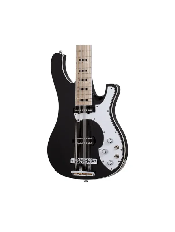 Schecter Stargazer-12 12-String Bass Guitar – Gloss Black – Open Box
