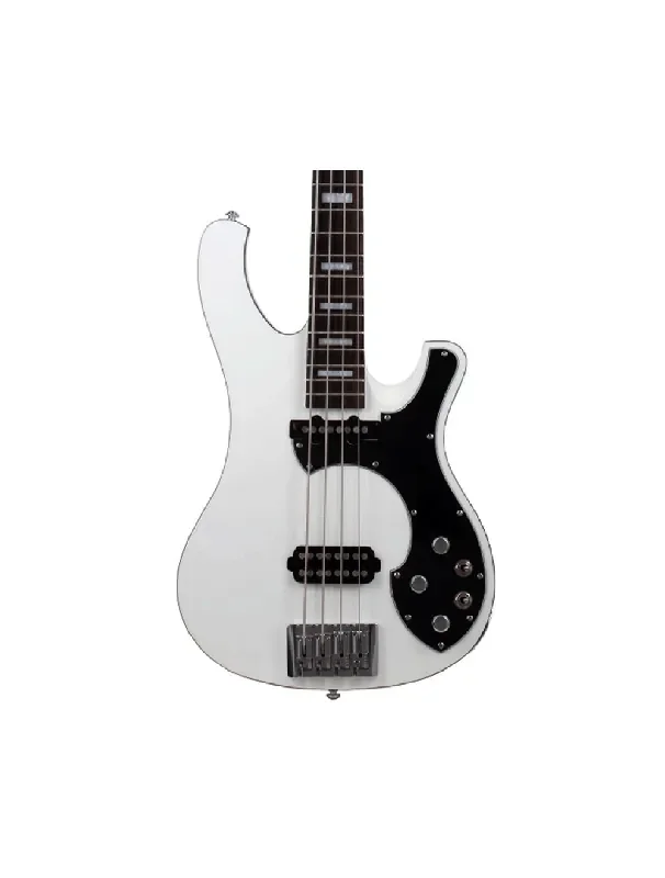 Schecter Stargazer-4 Bass Guitar – Gloss White