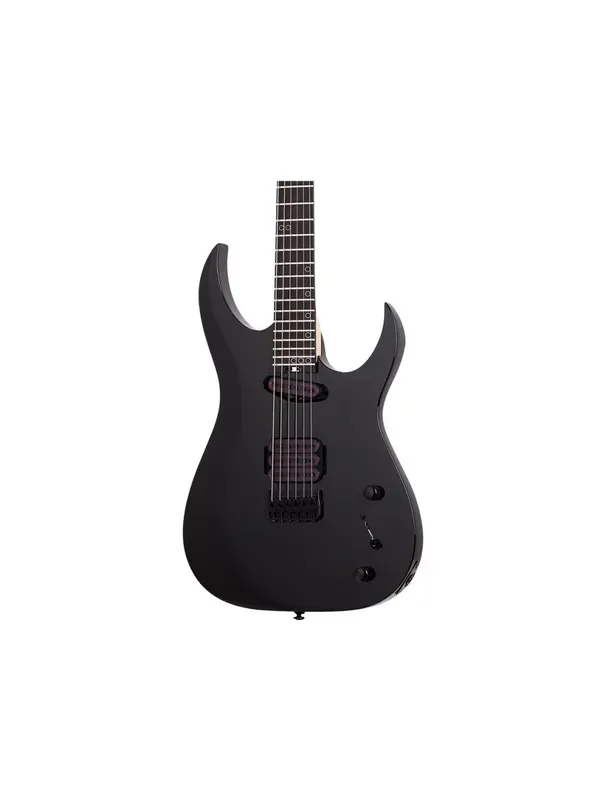 Schecter Sunset-6 Triad Electric Guitar – Gloss Black